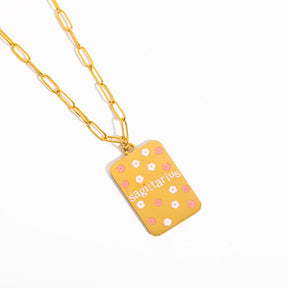 Candy Zodiac Sign Necklace - zuzumia