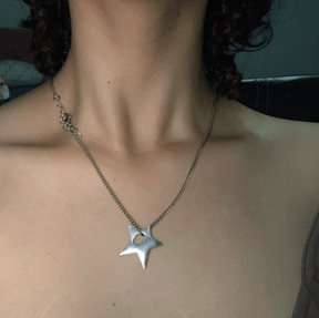 Y2K Star Necklace - zuzumia