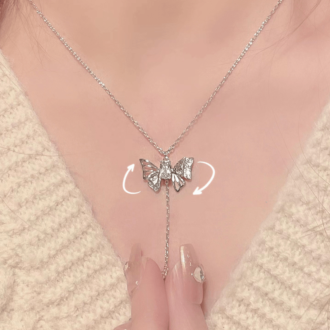 Butterfly Wings Necklace - zuzumia