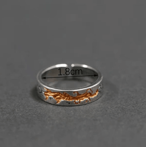 Handmade Gold Filling Textured Ring