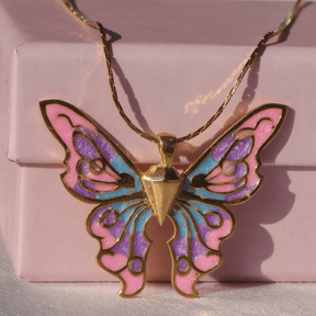 Fairytopia Elina Butterfly Necklace - zuzumia