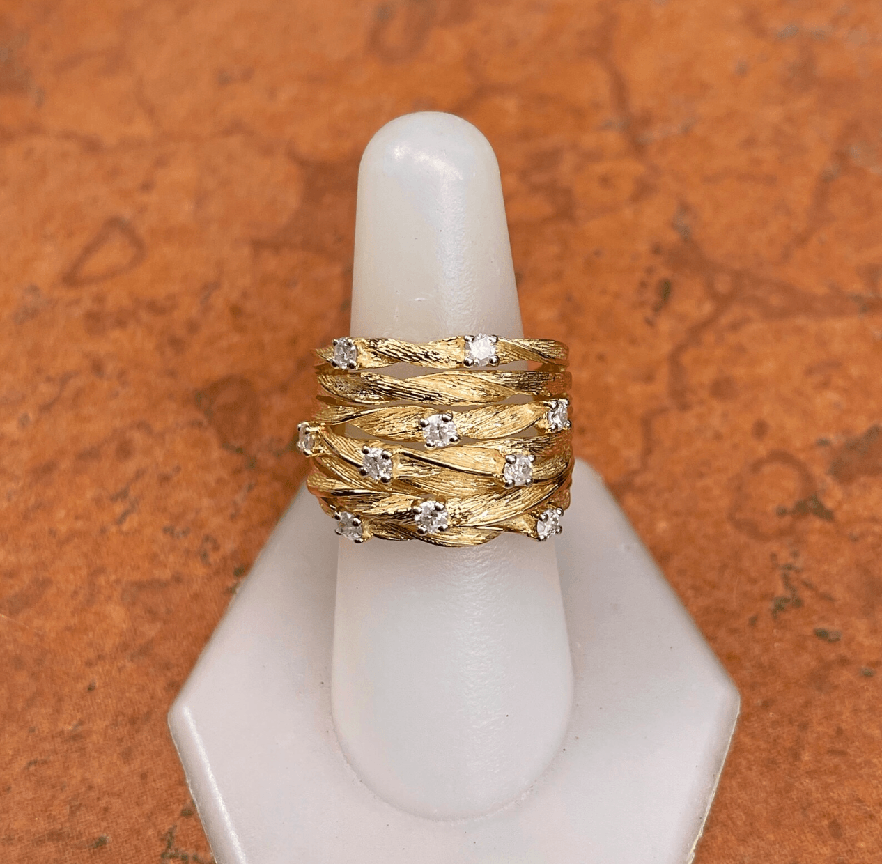Diamond Band Ring - zuzumia