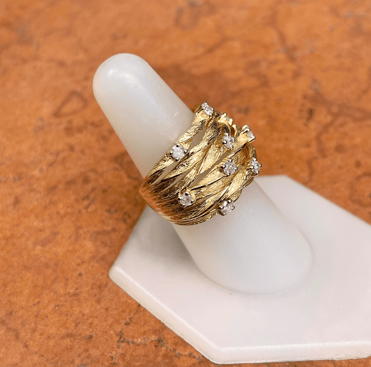 Diamond Band Ring - zuzumia