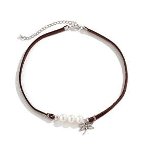 Boho Dragonfly Leather Jewelry Set