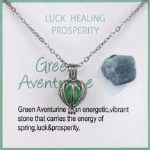 Energy Stone Holder Necklace