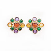 Love Heart Exaggerate Earrings - zuzumia