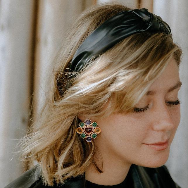 Love Heart Exaggerate Earrings - zuzumia