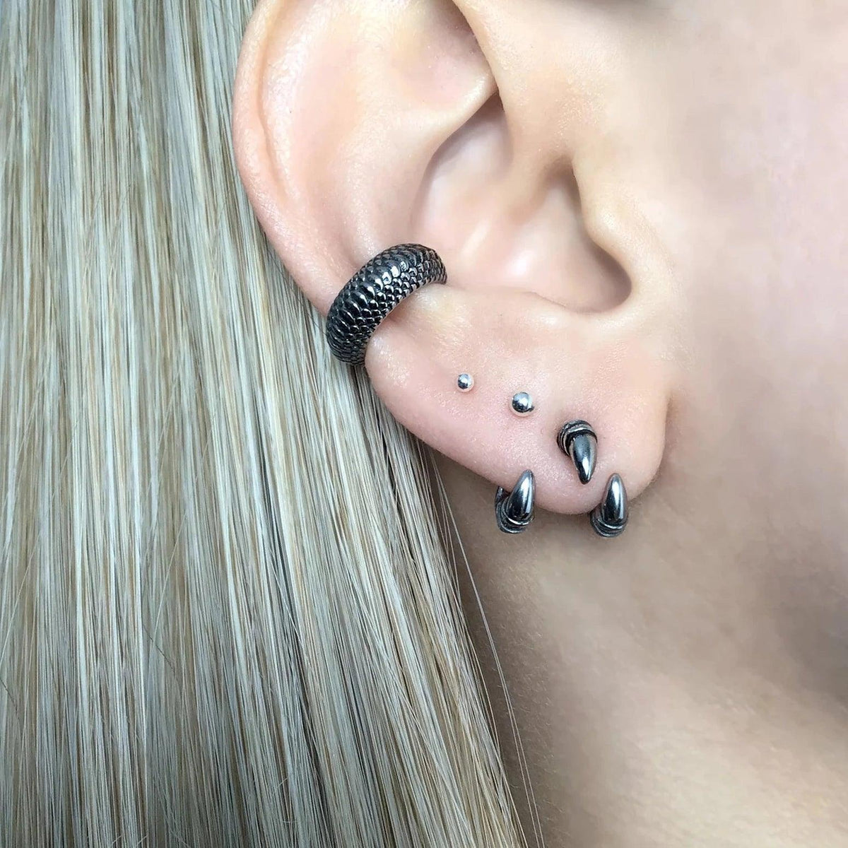 Dragon Claw Earring Studs