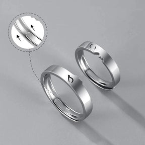 Kiss Me Cute Matching Rings - zuzumia