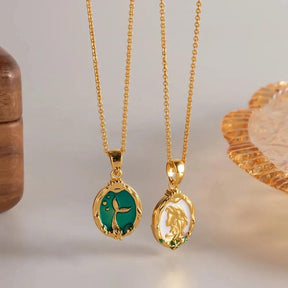 Double-Sided Mermaid Necklace