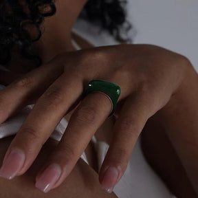 Retro Enamel Ring - zuzumia