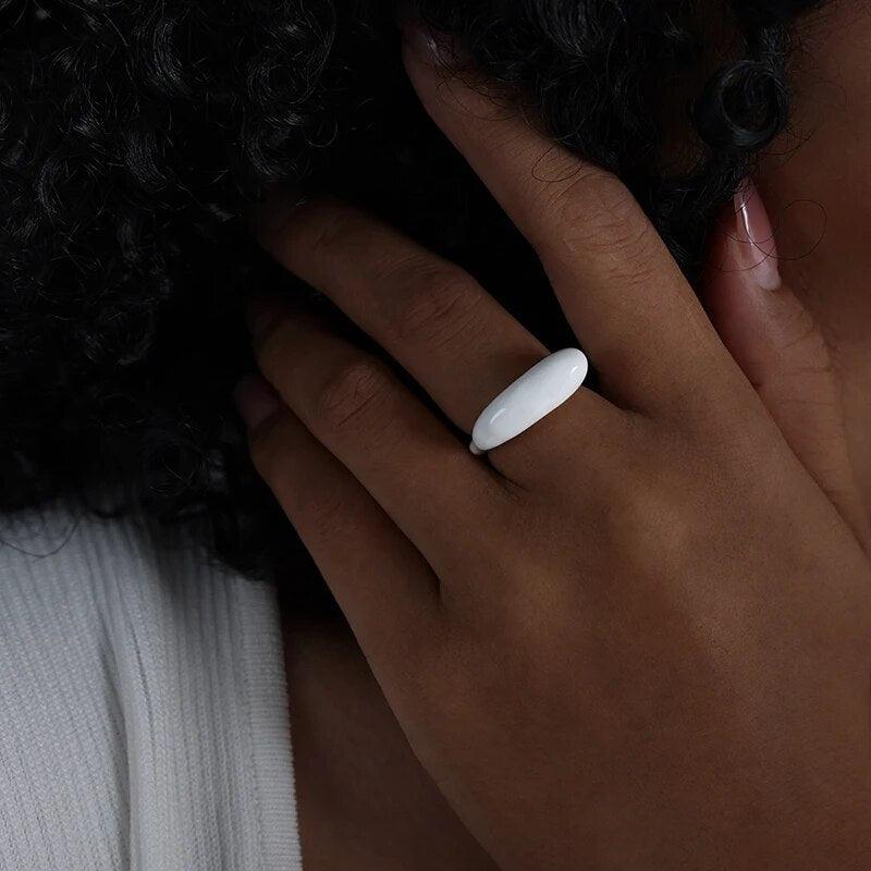 Retro Enamel Ring - zuzumia
