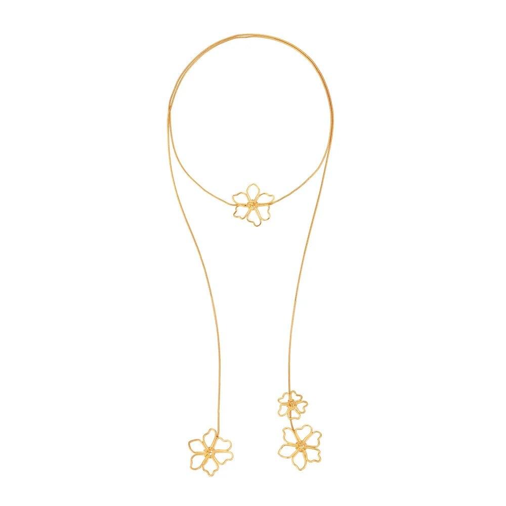Adjustable Flower Necklace - zuzumia