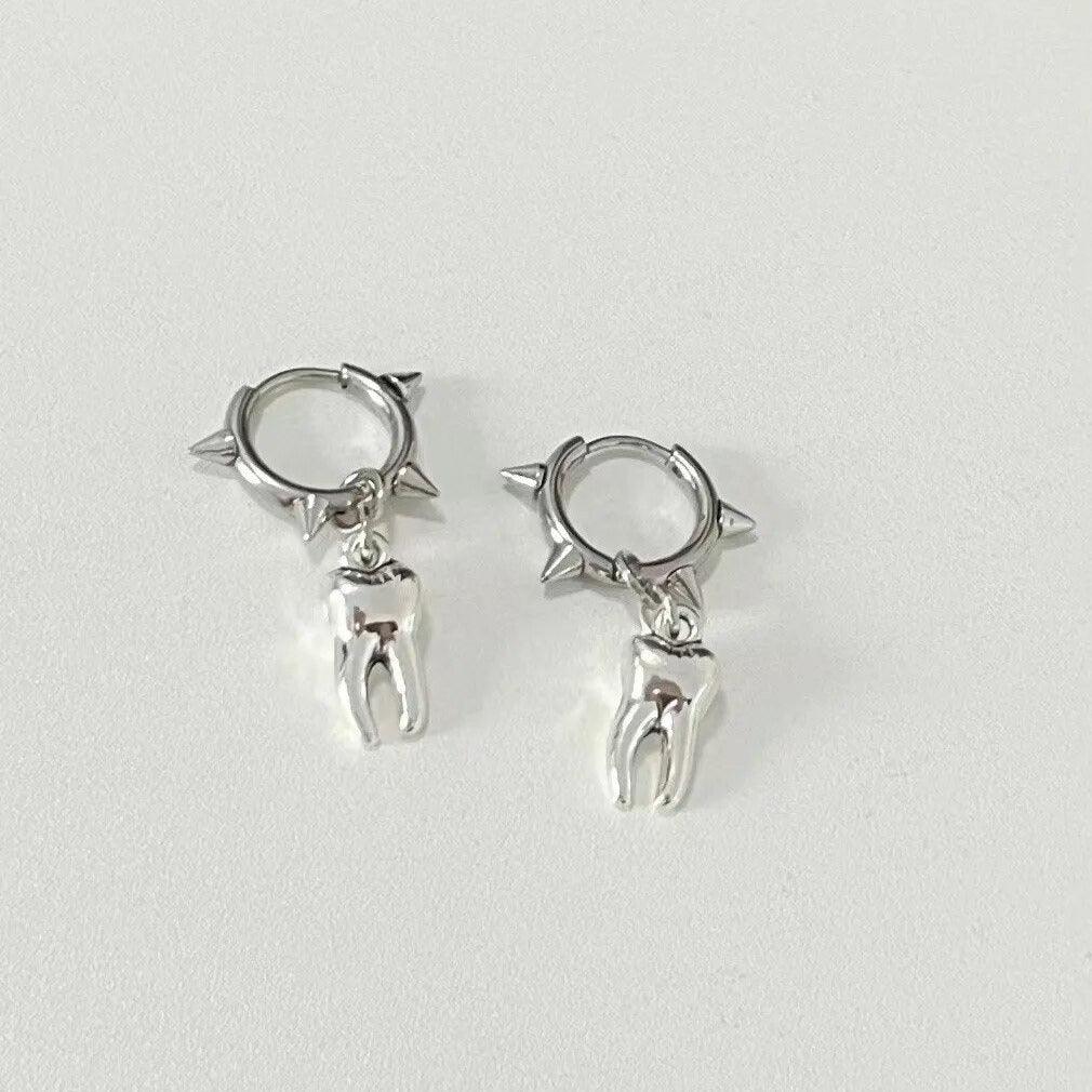 Gothic Tooth Earrings - zuzumia