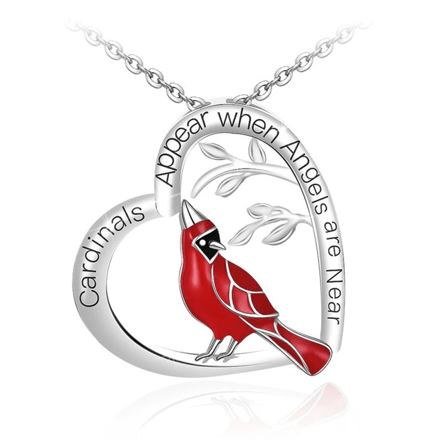 Cardinal Pendant Necklace