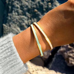 To My Daughter Multiple Color Bangle - zuzumia