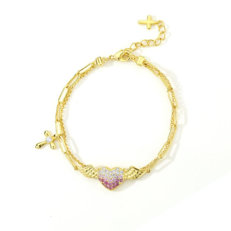 Heart Wings Jewelry Set - zuzumia