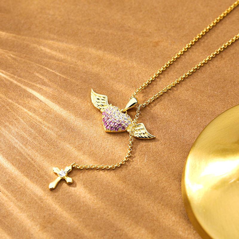 Heart Wings Jewelry Set - zuzumia