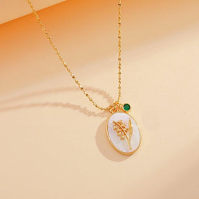 Birth Flower Necklace - zuzumia