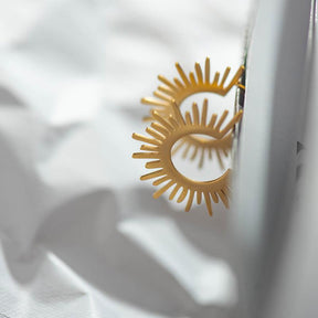 Sunflower Titanium Steel Earrings - zuzumia