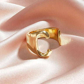 Initial Letter Opening Ring