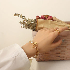 Freshwater Pearls OT Clasp Bracelets - zuzumia