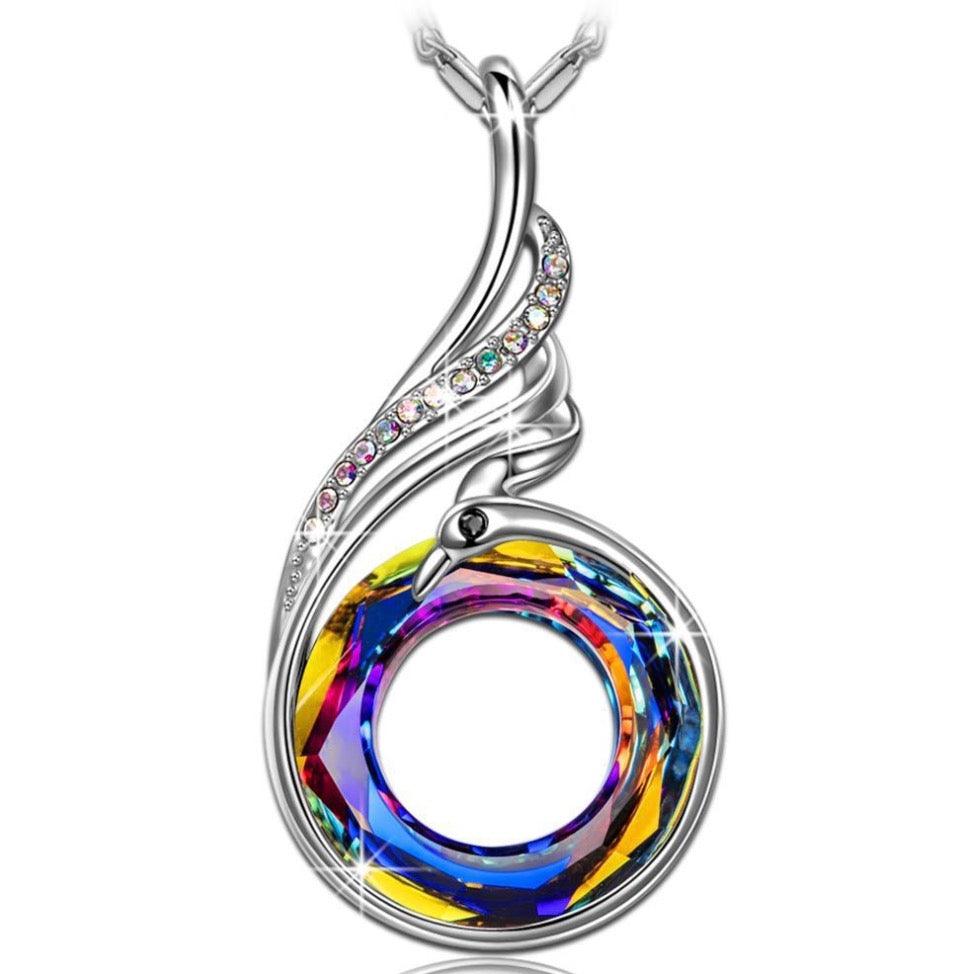 Phoenix Colorful Crystal Bracelet&Necklace