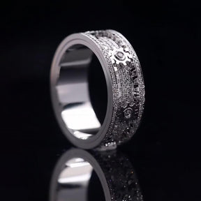 Cogwheel Fidget Ring