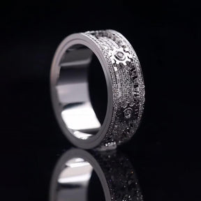 Cogwheel Fidget Ring - zuzumia