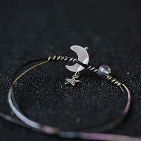 Star Moon Rope Couple Bracelet