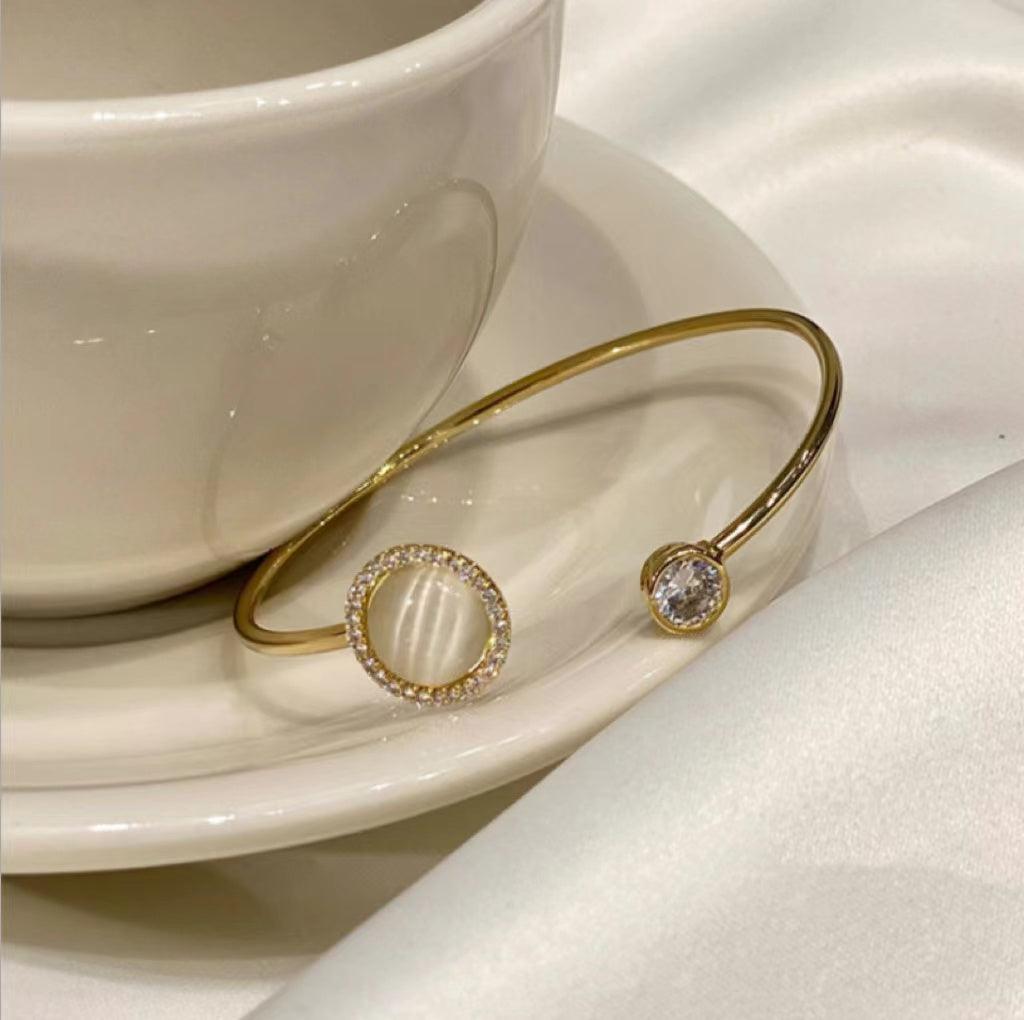 Rotatable Chrysoberyl Jewelry Set - zuzumia