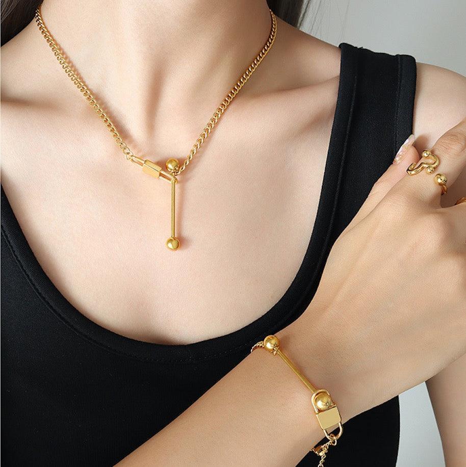 Lock & Key Jewelry Set - zuzumia