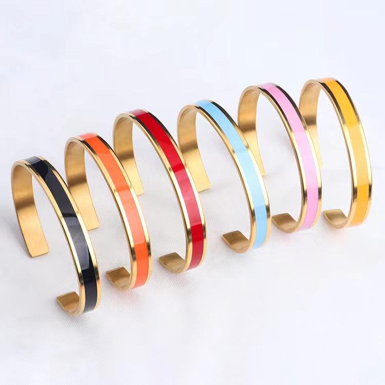 To My Daughter Multiple Color Bangle