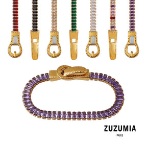 Shiny Colorful Zircon Bracelet - zuzumia