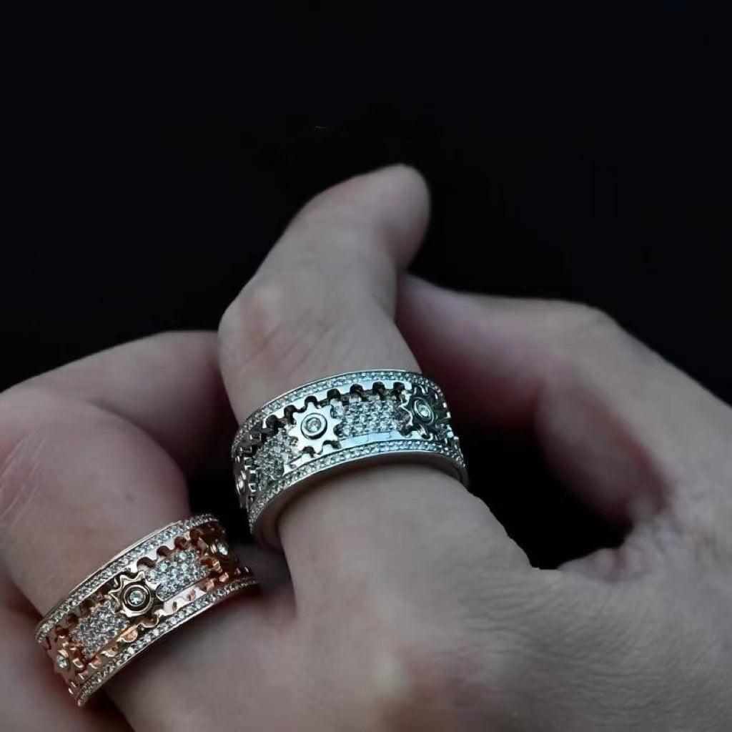 Cogwheel Fidget Ring - zuzumia