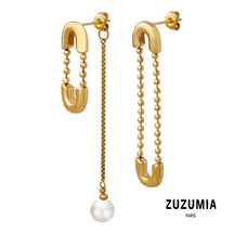 Asymmetric Tassel Long Chain Earrings - zuzumia