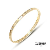Luxury Numeral Zircon Bracelet - zuzumia