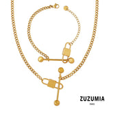 Lock & Key Jewelry Set - zuzumia