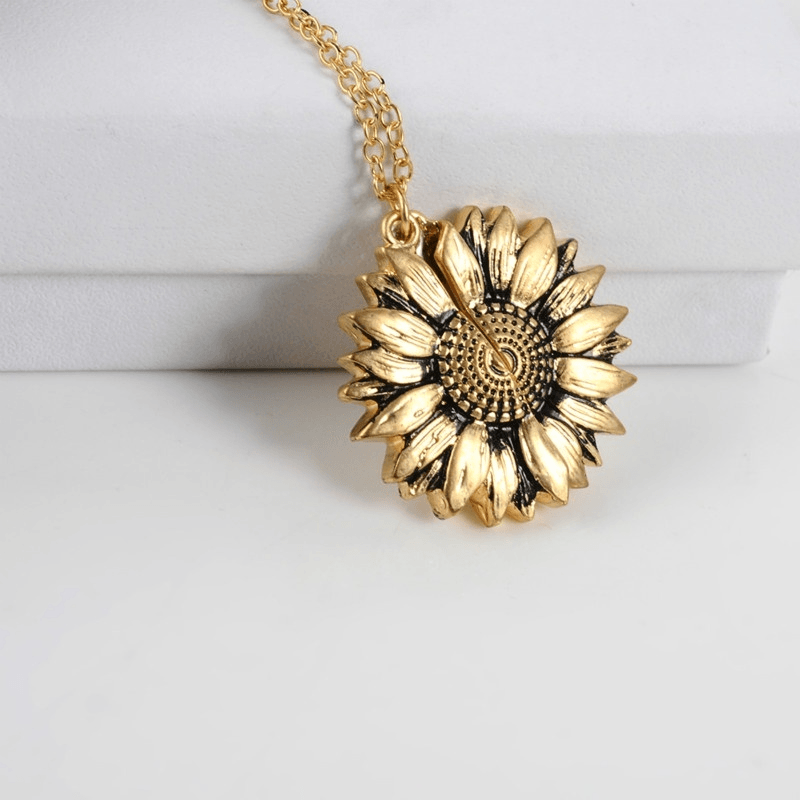 Sunflower Necklace Graduation Gifts