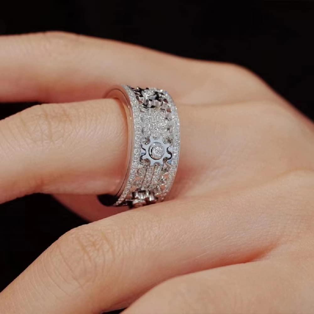 Cogwheel Fidget Ring - zuzumia