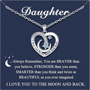 I Love You to The Moon and Back Necklace
