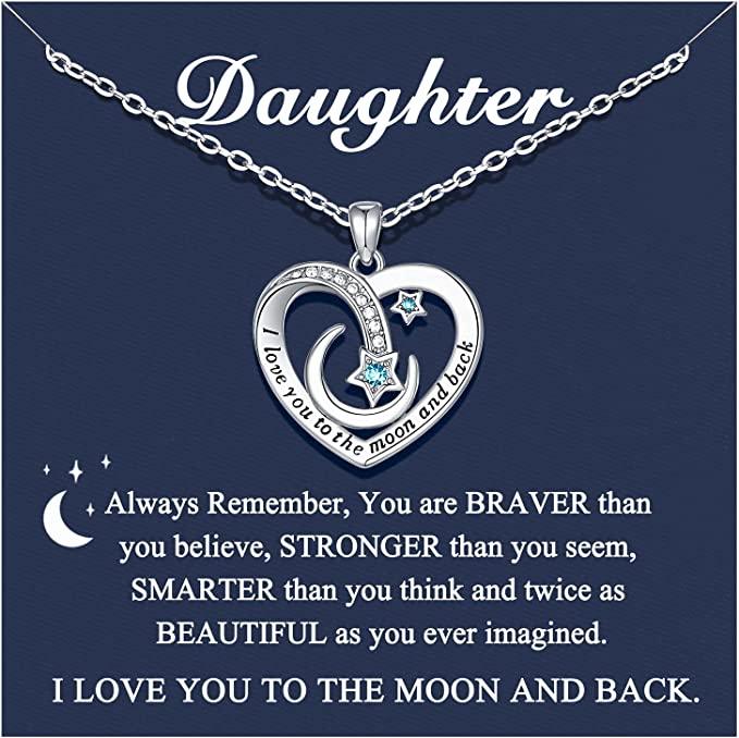 I Love You to The Moon and Back Necklace