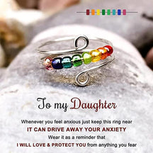 To My Daughter Fidget Ring