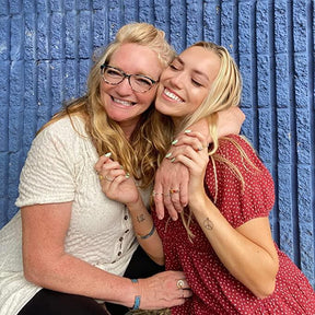 Mother&Daughter Layered Heart Ring - zuzumia