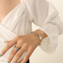 Freshwater Pearls OT Clasp Bracelets - zuzumia