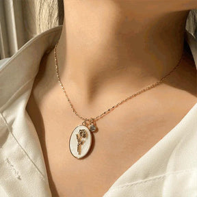 Birth Flower Necklace - zuzumia