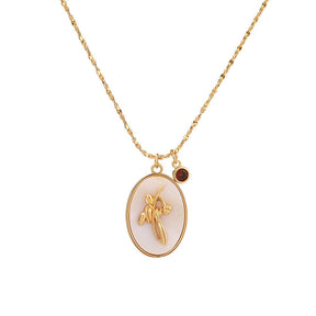 Birth Flower Necklace - zuzumia