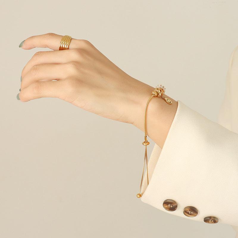 Heart Charms Adjustable Bracelet - zuzumia