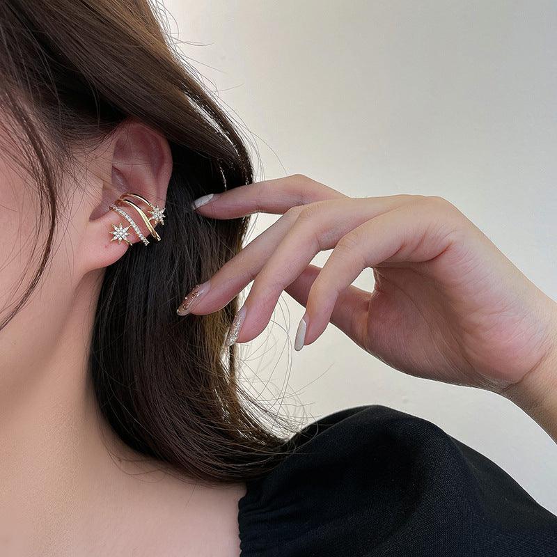 Multi-layer Ear Clip - zuzumia