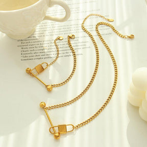 Lock & Key Jewelry Set - zuzumia